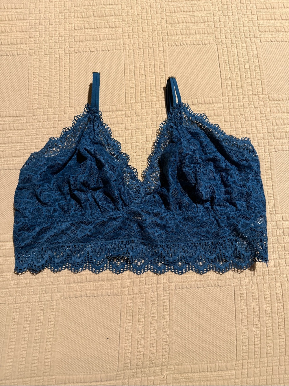 Soma Embraceable Lace Wireless Bralette Size XL NWOT